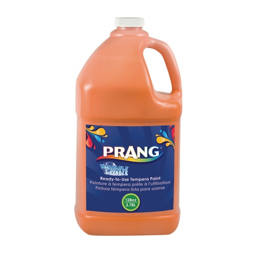 [10602 DIX] Prang Orange Gallon Washable Paint