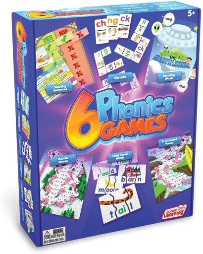 [401 JL] Six Phonics Games