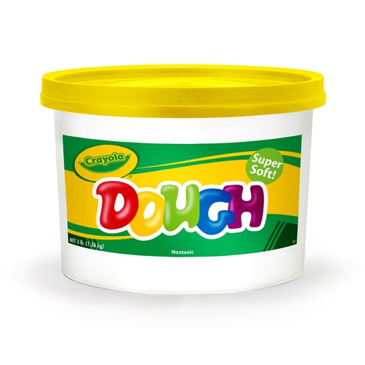 [570015034 BIN] Yellow Crayola Dough 3lb Bucket