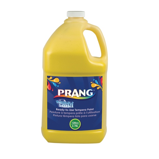 [10603 DIX] Prang Yellow Gallon Washable Paint