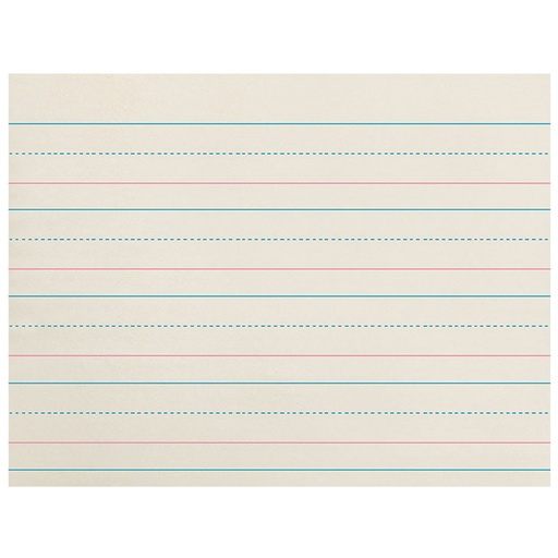 [ZP2610 PAC] 500ct PreK K Zaner Bloser Sulphite Paper