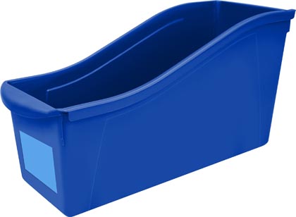 [71101U06C STX] Large Book Bin Blue