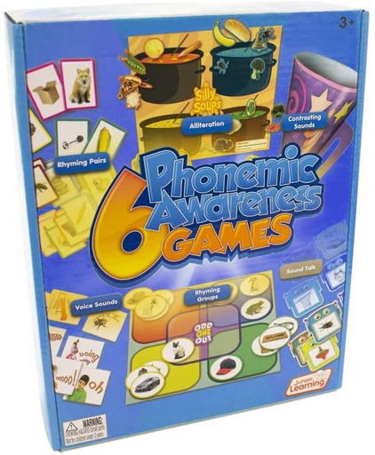 [409 JL] Six Phonemic Awareness Games