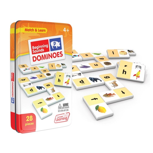 [492 JL] Beginning Sounds Dominoes