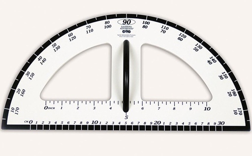 [7591 CTU] Dry Erase Magnetic Protractor