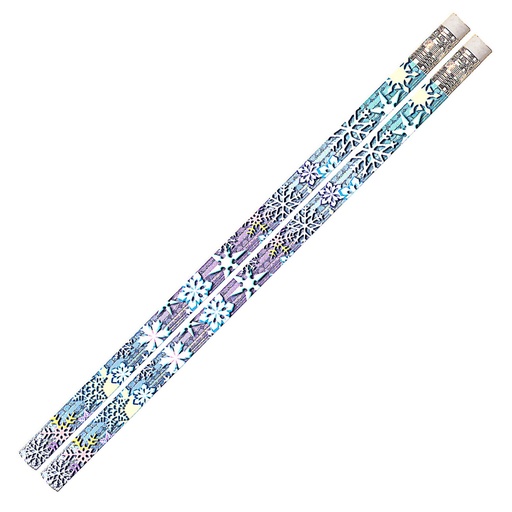 [D1063 MSG] 12ct Snowflake Glitters Pencils