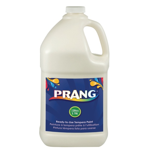 [22809 DIX] White Gallon Prang Ready to Use Tempera Paint