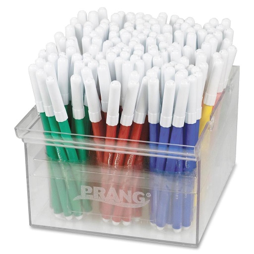 [80744 DIX] 144ct Prang Classic Art Markers Fine Tip in Storage Container