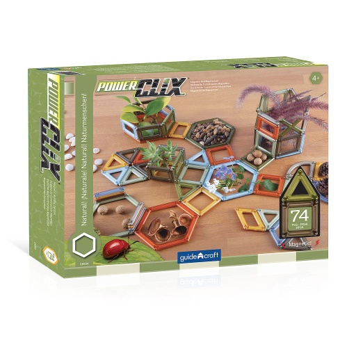 [G9204 GC] Powerclix Frames Natural 74pc Set