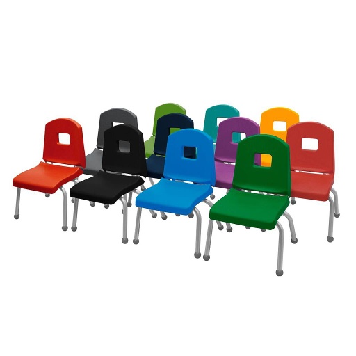 Creative Colors Split Bucket 12" Chair Set of 6