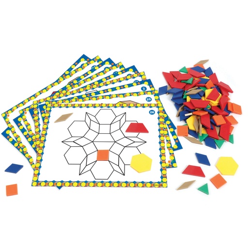 [6134 LER] Pattern Block Design and Discover Set