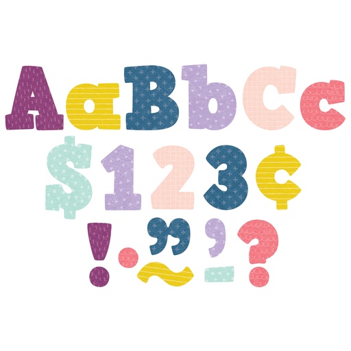 [9037 TCR] Oh Happy Day Bold Block 4" Letters Combo Pack