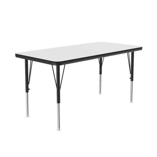 [A2448DEREC80 COR] 24" x 48" Dry Erase Top High Pressure Activity Table