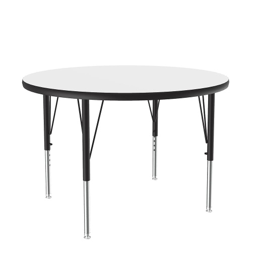 [A36DERND80 COR] 36" Round Dry Erase Top High Pressure Activity Table