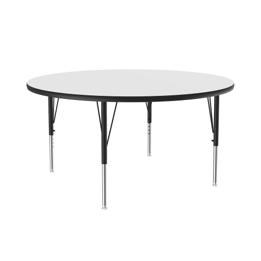 [A48DERND80 COR] 48" Round Dry Erase Top High Pressure Activity Table