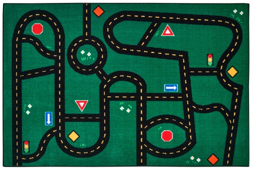 [4822 CFK] Go-Go Driving Rug 4ft x 6ft Rectangle