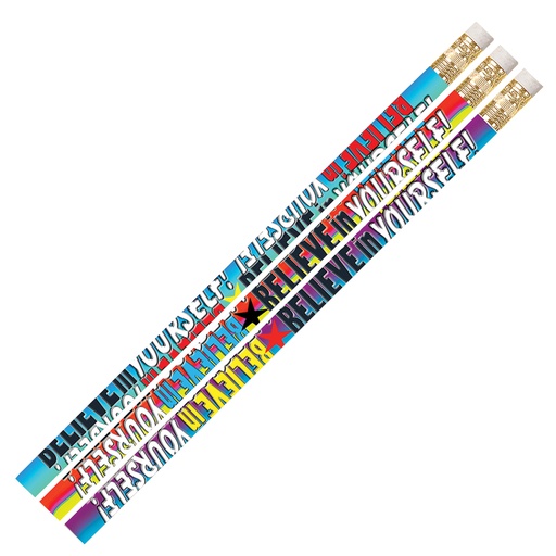 [D2283 MSG] 12ct Believe in Yourself Pencils