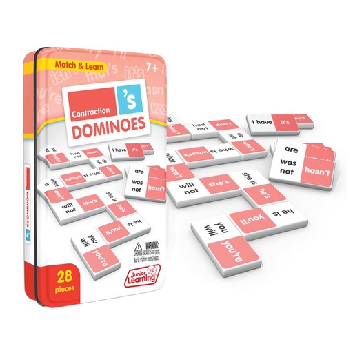 [664 JL] Contraction Dominoes