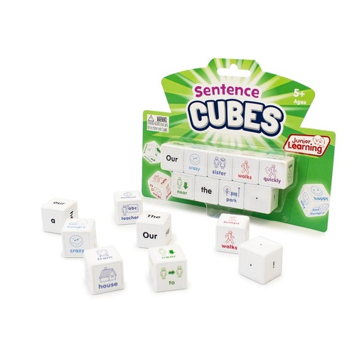 [644 JL] Sentences Cubes