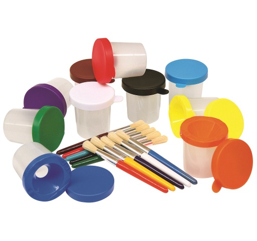 [AC5104 PAC] Creativity Street No Spill Paint Cup Set 