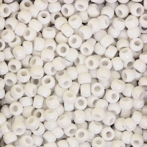 [AC355202 PAC] 1000ct Creativity Street White Pony Beads