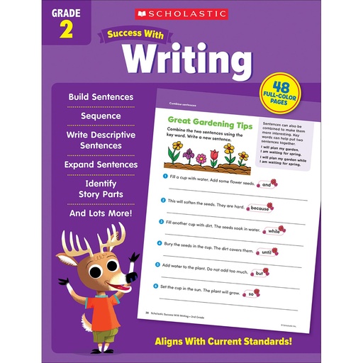 [735556 SC] Success with Writing Workbook Grade 2