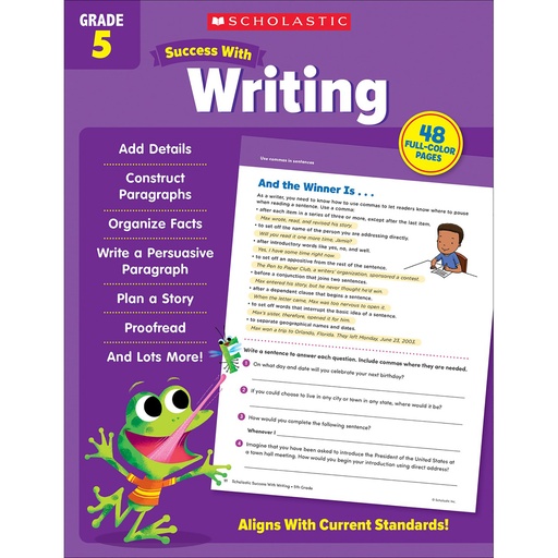 [735559 SC] Success with Writing Workbook Grade 5