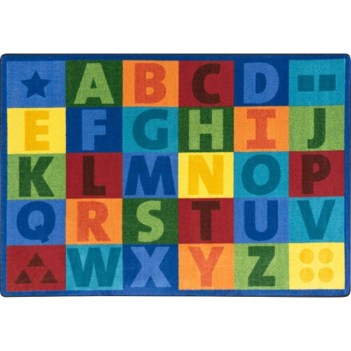 [2066 JC] Colorful Learning Area Rug