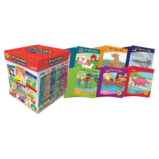 [BB126 JL] Letters and Sounds Set 1 Fiction Decodables Boxed Set