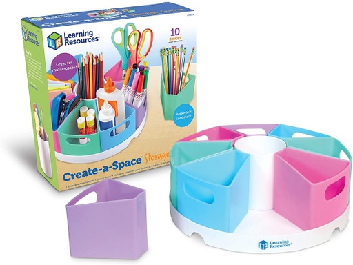 [3806P LER] Create-A-Space™ Storage Center Pastel