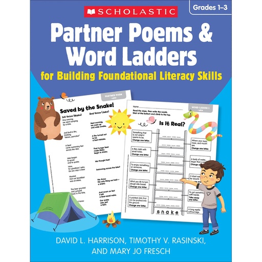 [734190 SC] Partner Poems & Word ladders  Grade 1-3