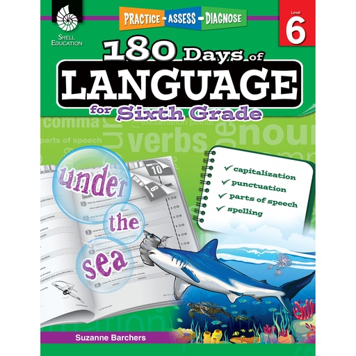 [51171 SHE] 180 Days of Language Grade 6