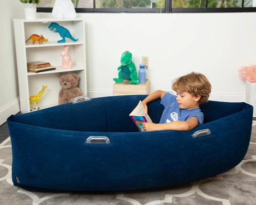 [PD60BU BB] 60 inch Blue Comfy Hugging Peapod