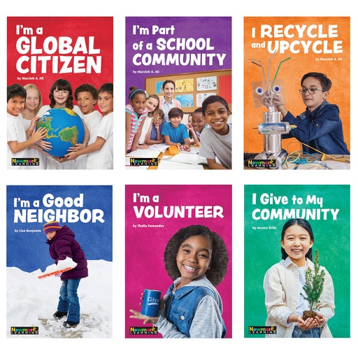 [6384 NL] MySELF Theme: I Am a Responsible Community Member Small Books Single-Copy Set