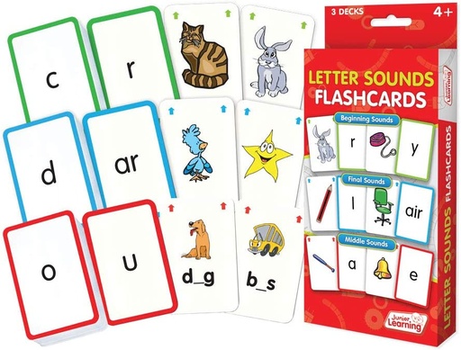 [202 JL] Letter Sounds Flashcards