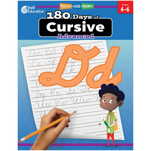 [130196 SHE] 180 Days of Cursive: Advanced