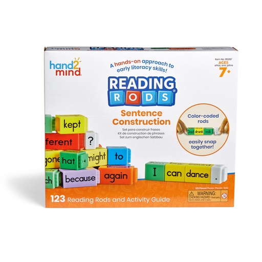 [95397 H2M] Reading Rods Sentence Construction Set