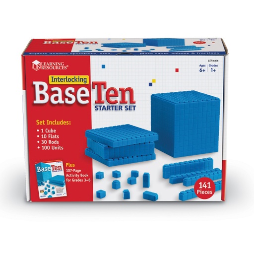 [6356 LER] Interlocking Base Ten Starter Set