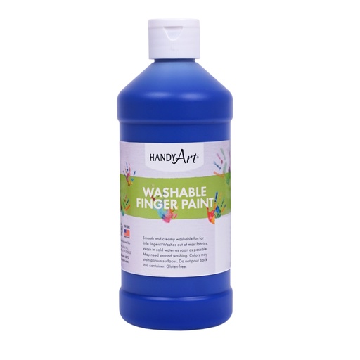 [241030 RPC] 16oz Blue Washable Finger Paint