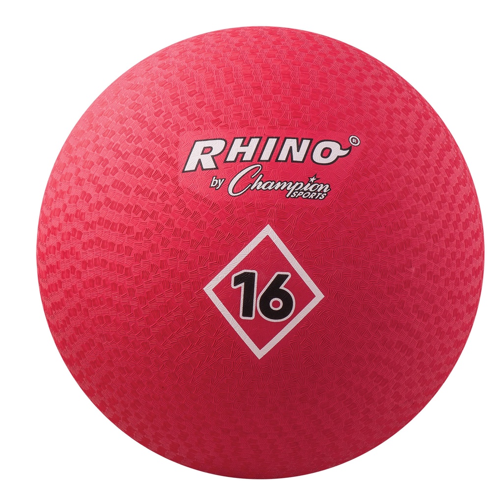 16" Red Playground Ball | Teacher Direct