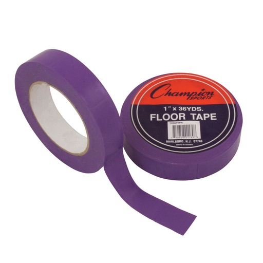 [1X36FTPR CHS] Floor Marking Tape, 1" x 36 yd, Purple