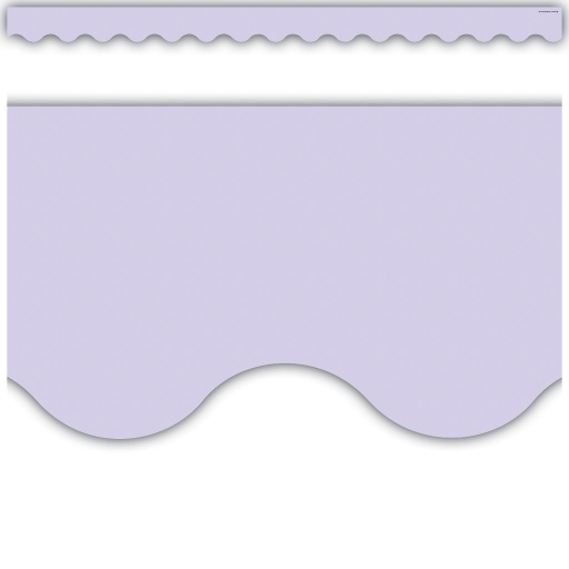 [8441 TCR] 35' Lavender Scalloped Border Trim