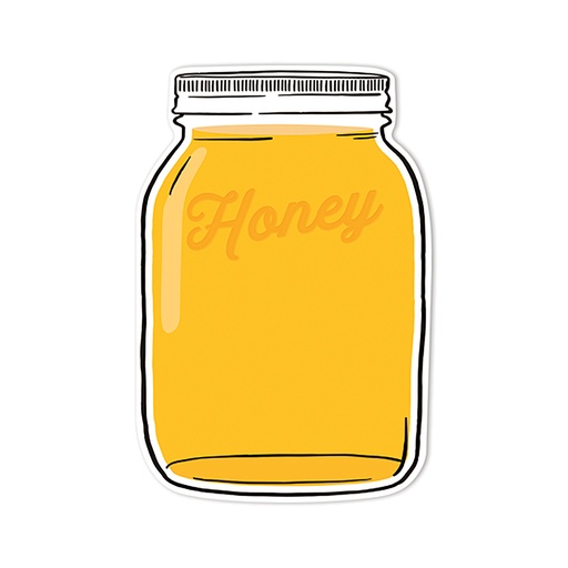 [841570 EU] 36ct The Hive Mason Jar Paper Cut-Outs