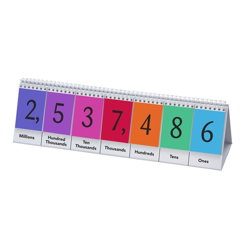 [211884 DD] Place Value Flip Stand