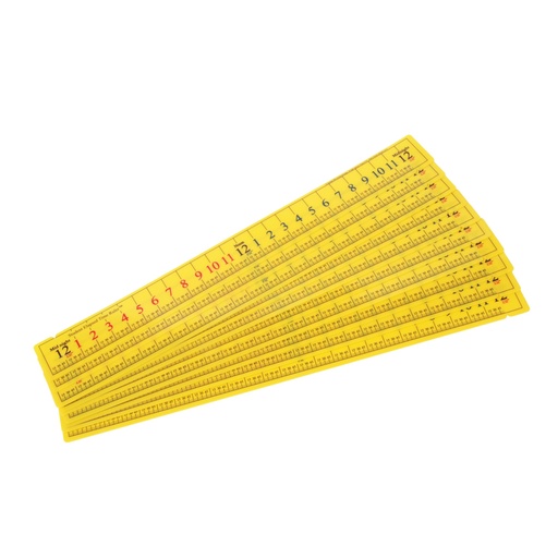 [7547 CTU] Elapsed Time Ruler - Student Size - Set of 10