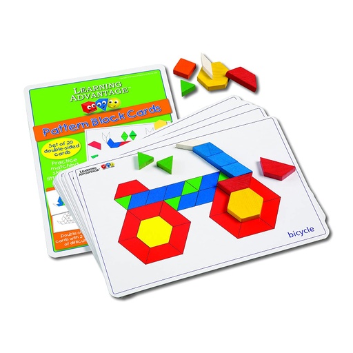 [7149 CTU] 20ct Pattern Block Cards