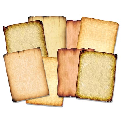 [15286 R] 32ct Antique Art Paper Pack