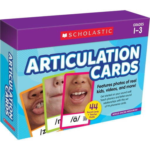 [749897 SC] Scholastic Articulation Cards