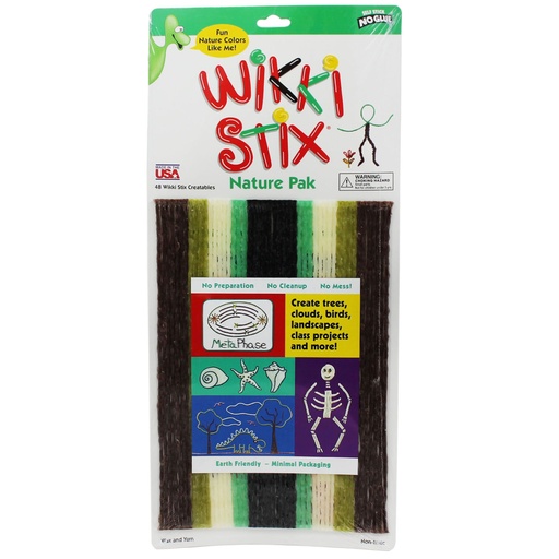 [802 WKX] 48ct Wikki Stix® Nature Colors