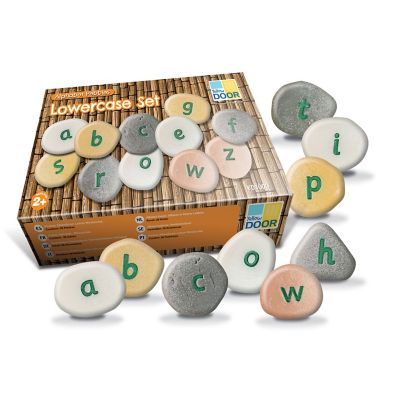 [YUS1000 YD] 26ct Lowercase Alphabet Pebbles